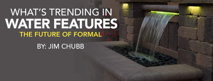 Trends in Water Features