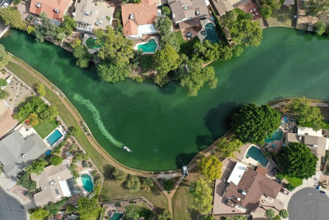 CASE STUDY: Successful reduction in phosphate & organic sediment at Dobson Ranch