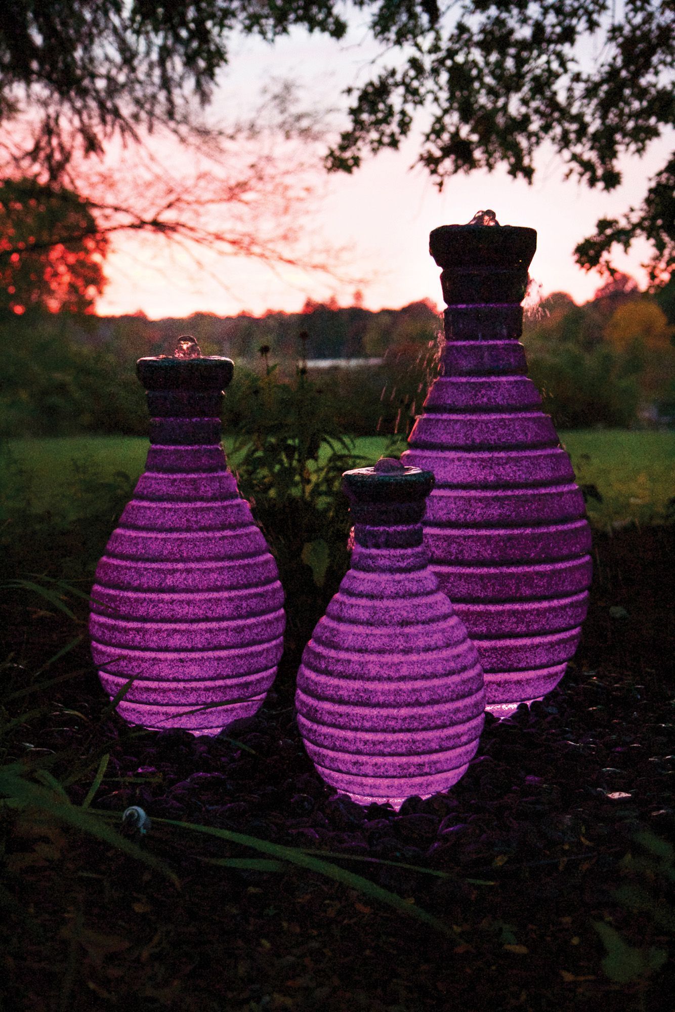 Color Changing Vase Fountain Kit