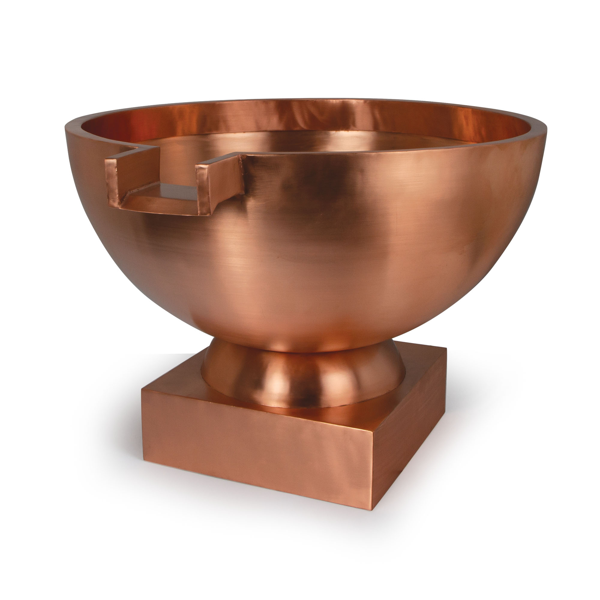 30" Copper Bowl w/ 4" Spillway