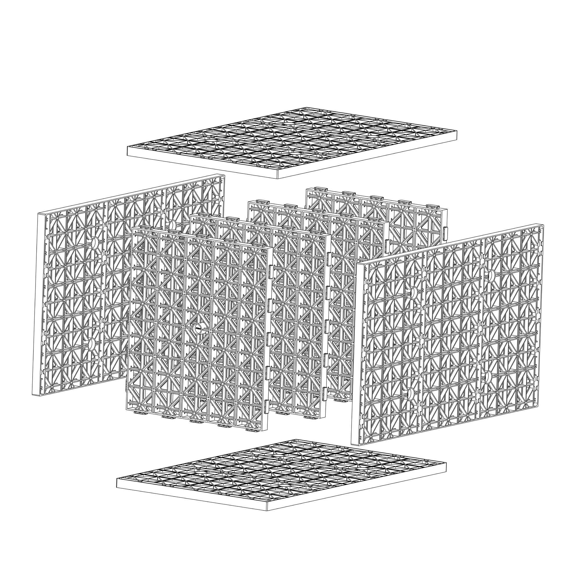 Eco-Blox Panels 16"x15"