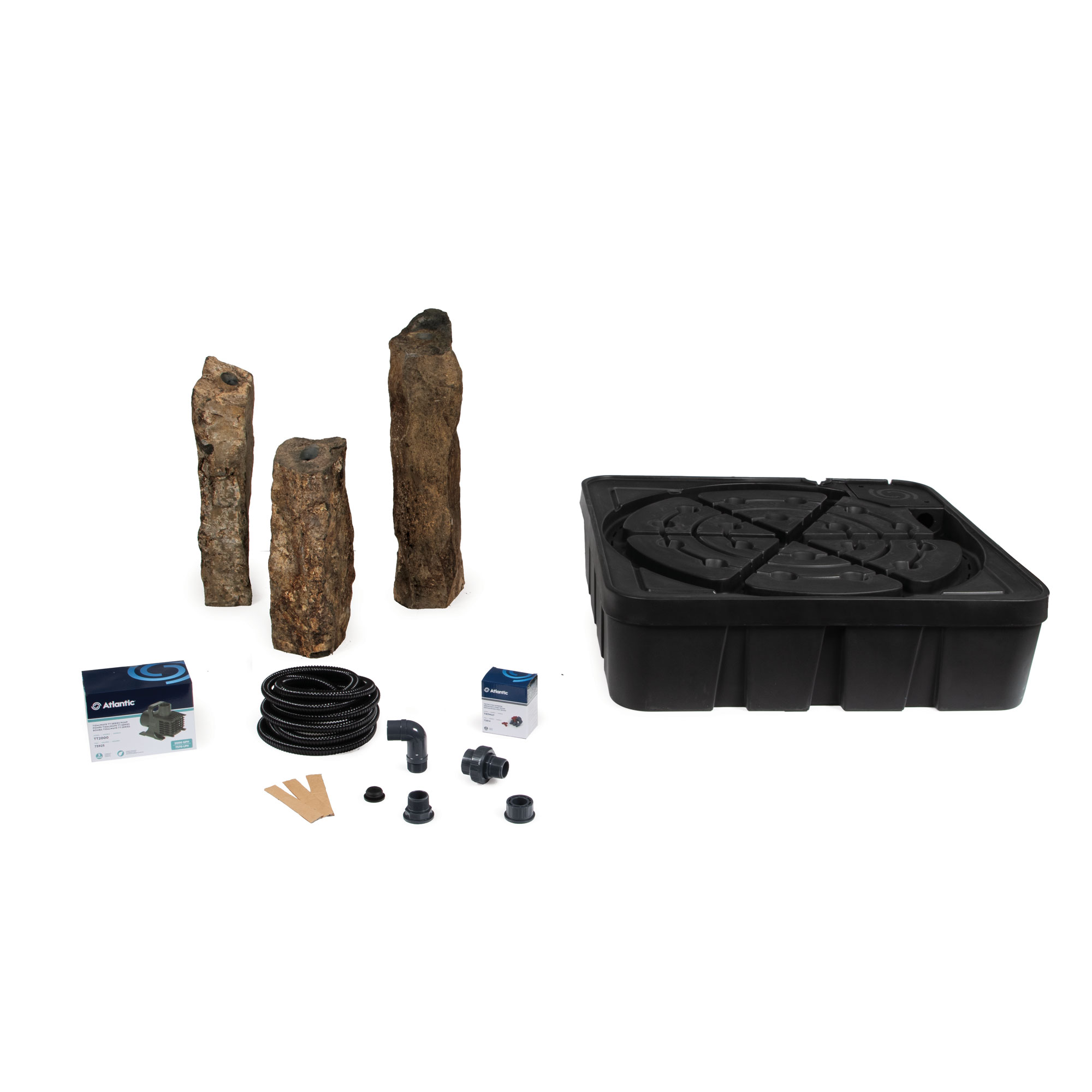 3 Piece Natural Basalt Kit - 24 / 30 / 36