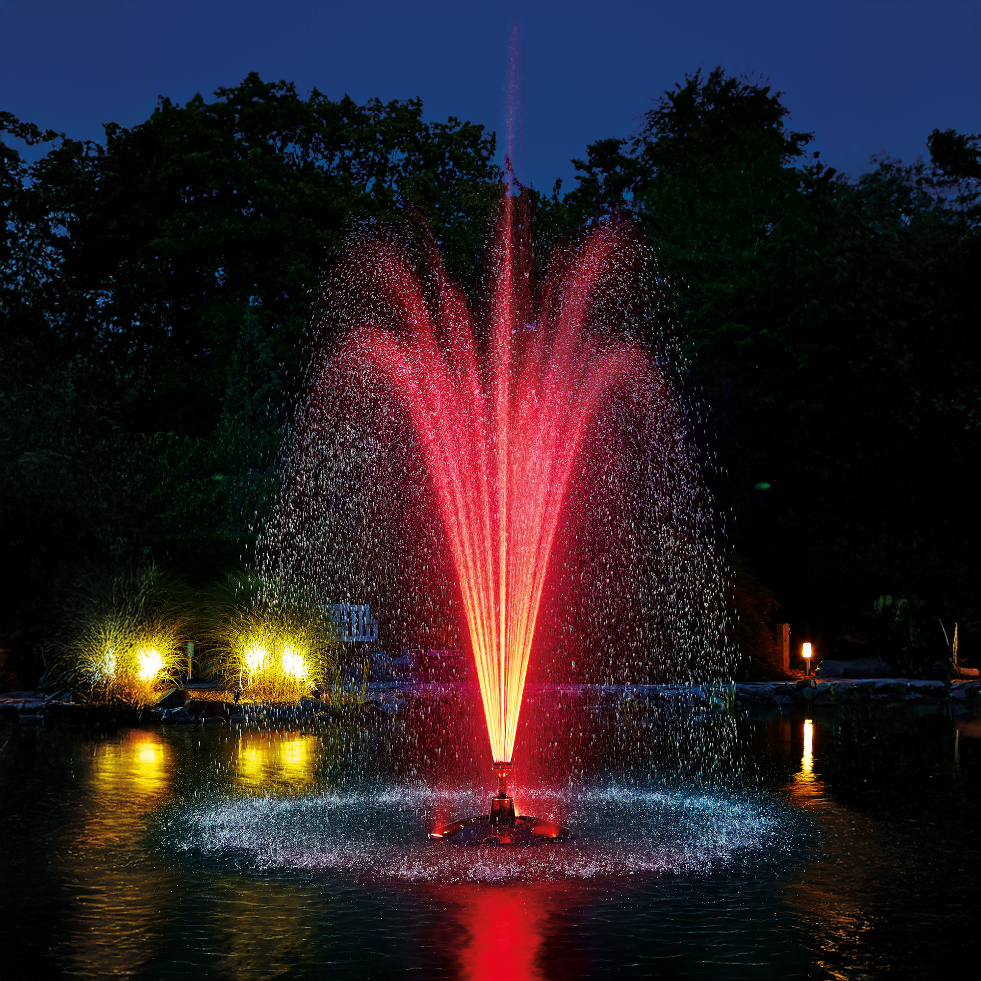 Floating Fountain RGB Illumination Set