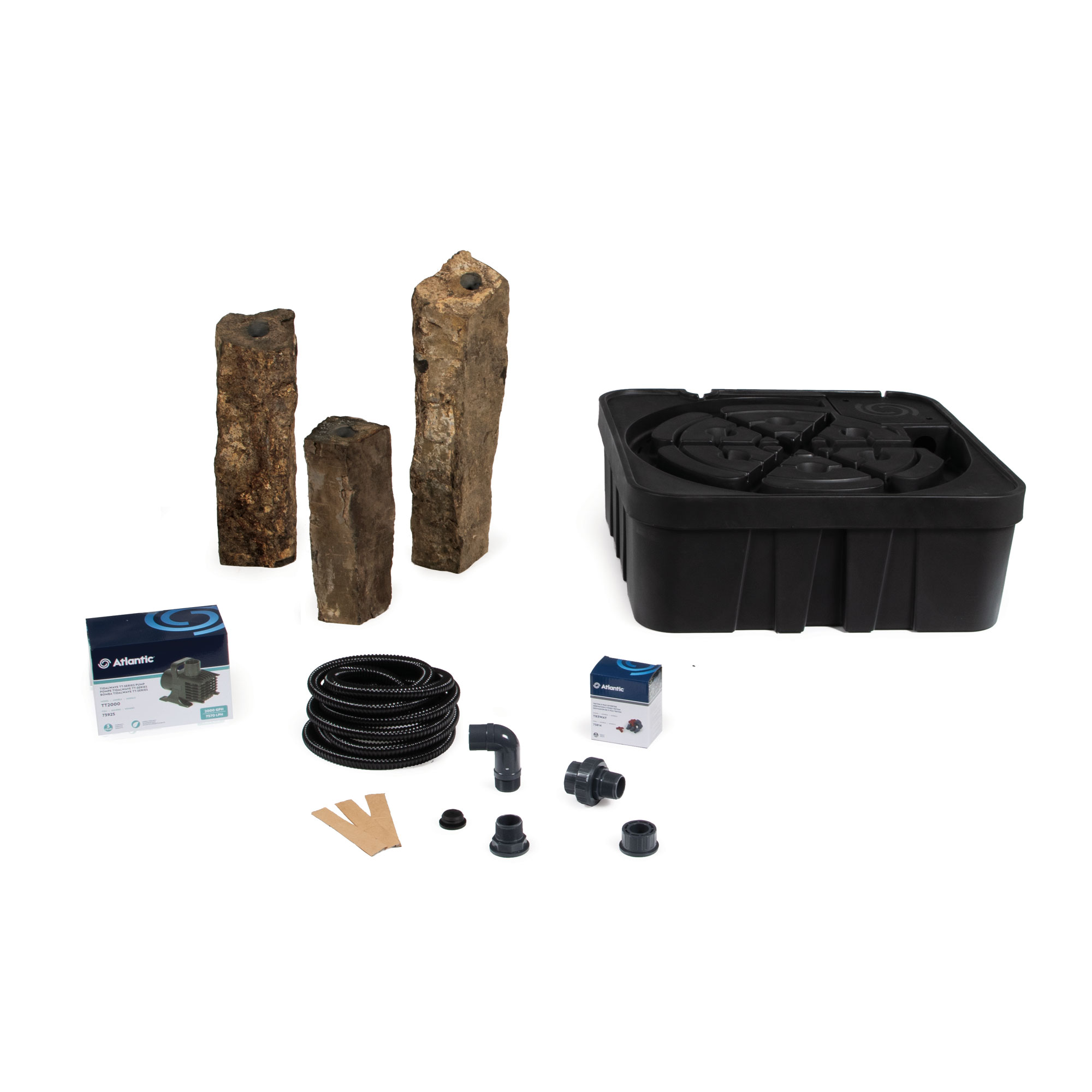 3 Piece Natural Basalt Kit - 18 / 24 / 30