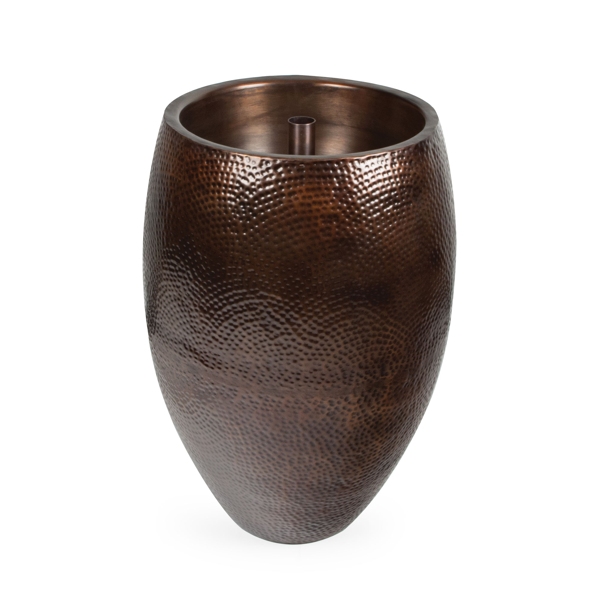 32" Antique Brass Aura Vase