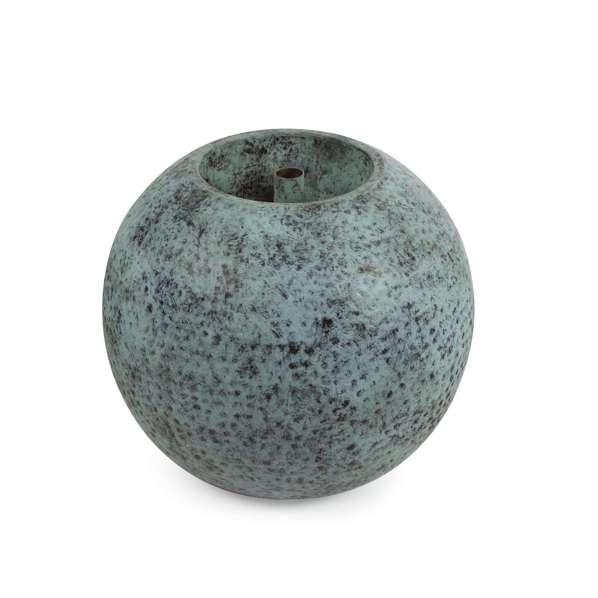 24" Verde Brass Sphere