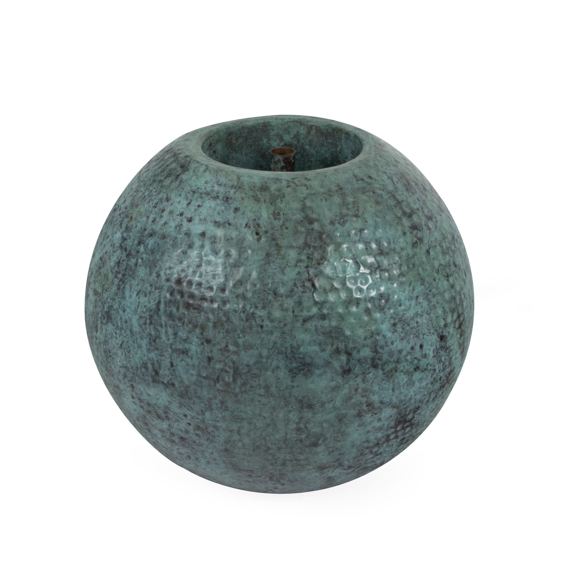 30" Verde Brass Sphere
