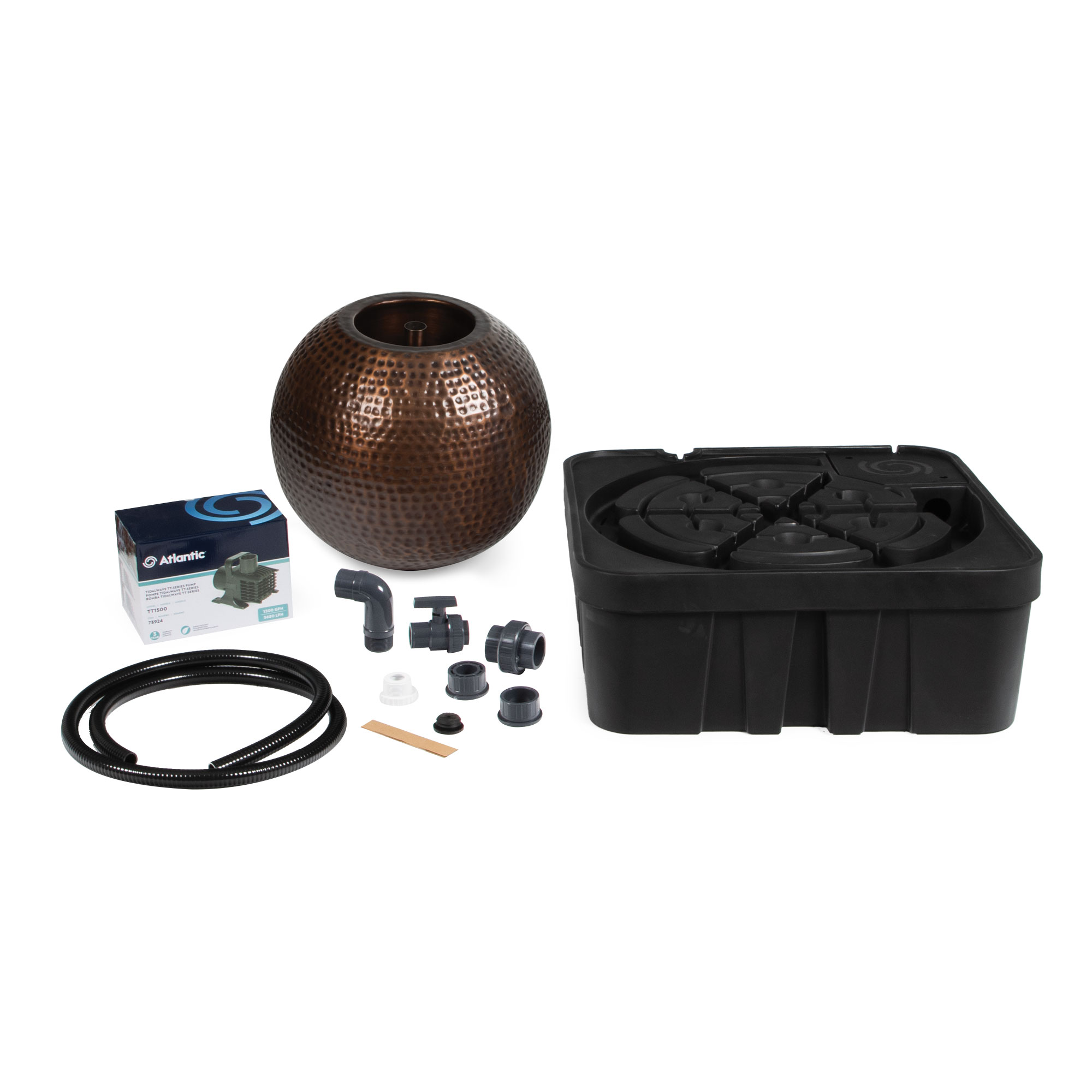 24" Antique Brass Sphere Kit